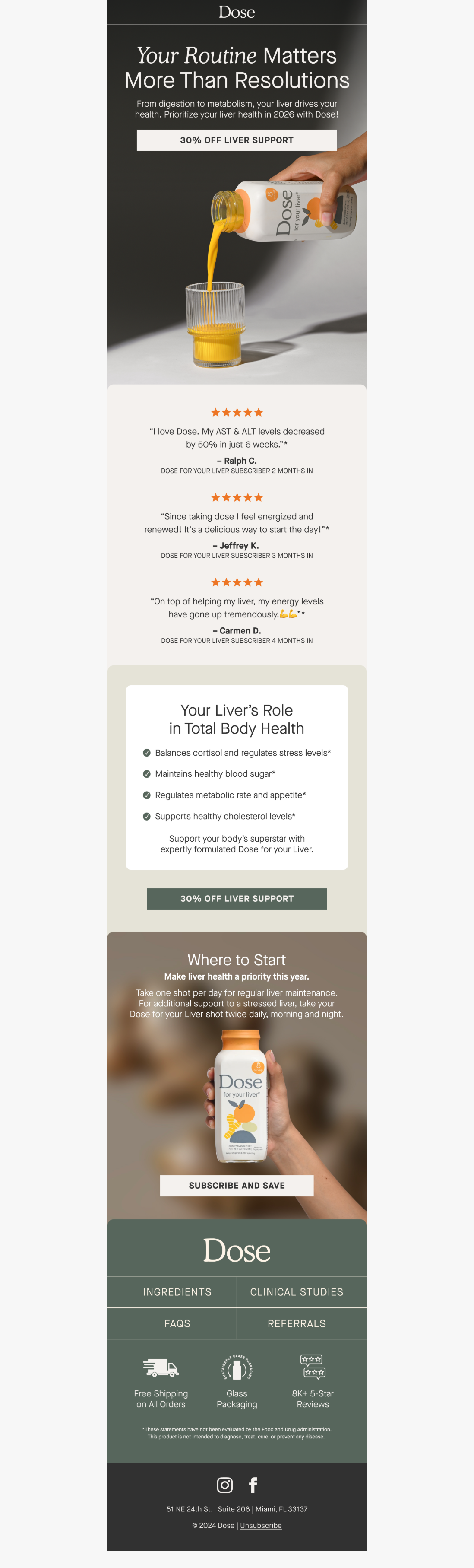 Consistency is the real resolution