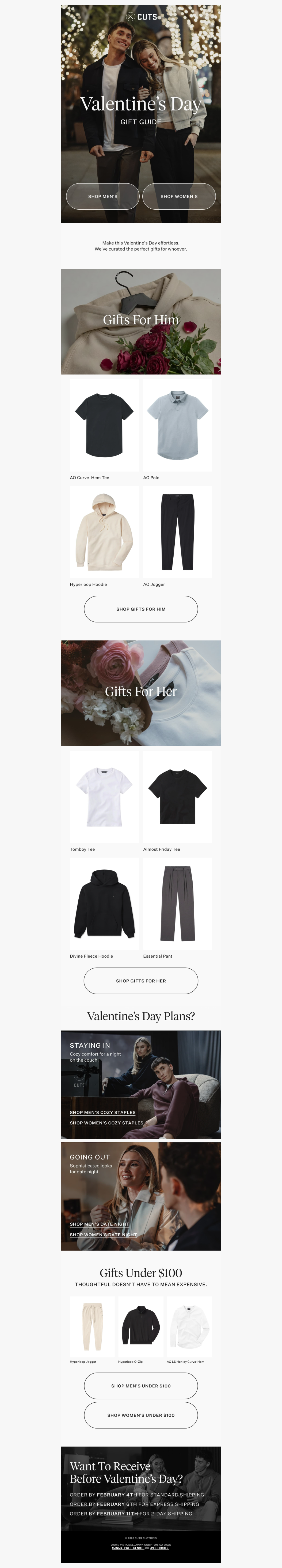 The Valentine's Day Gift Guide Is Here