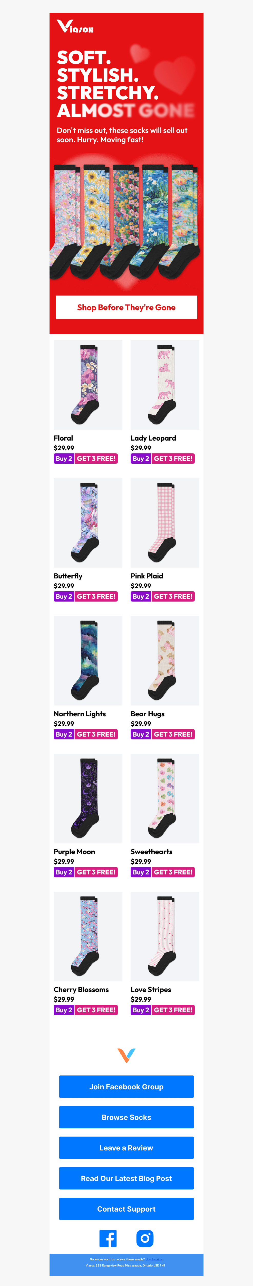 Your Valentine’s Socks Are Waiting