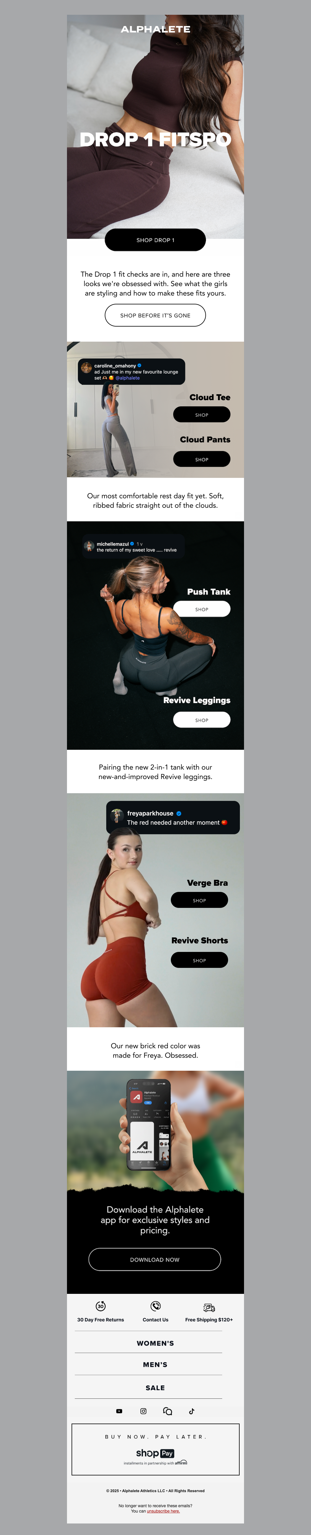  Drop 1 Fit Checks Are In