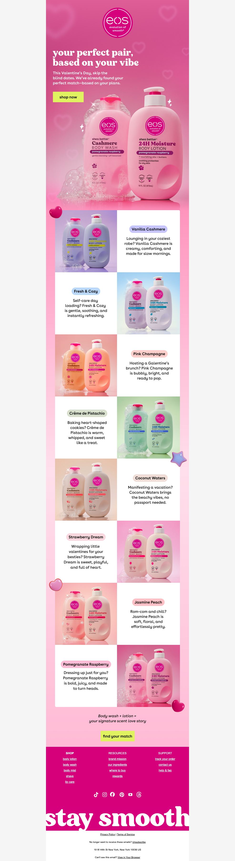 What’s your V-Day vibe?  We’ve got your scent match