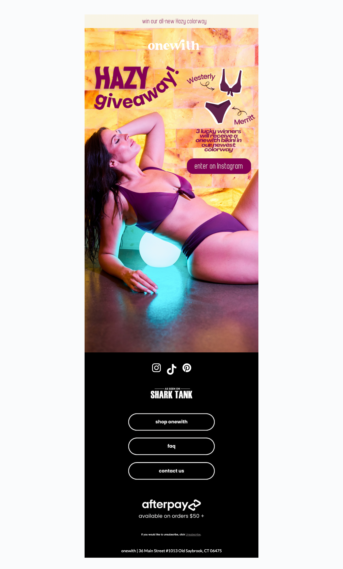 win Hazy (yes, really)