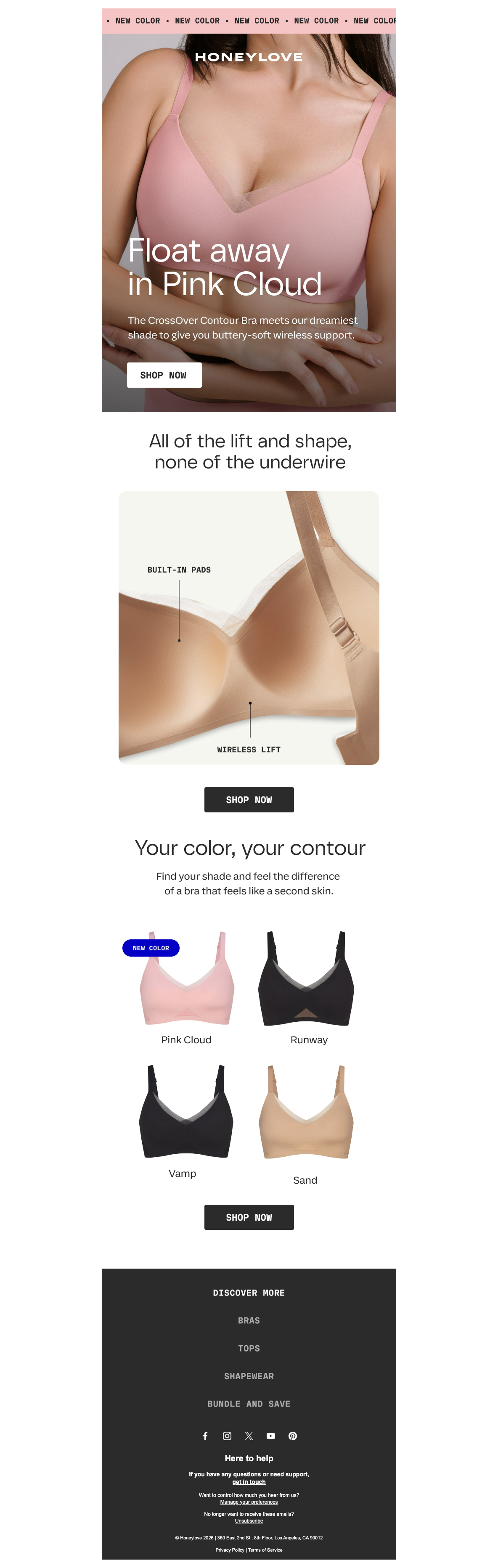 NEW: Fresh for spring