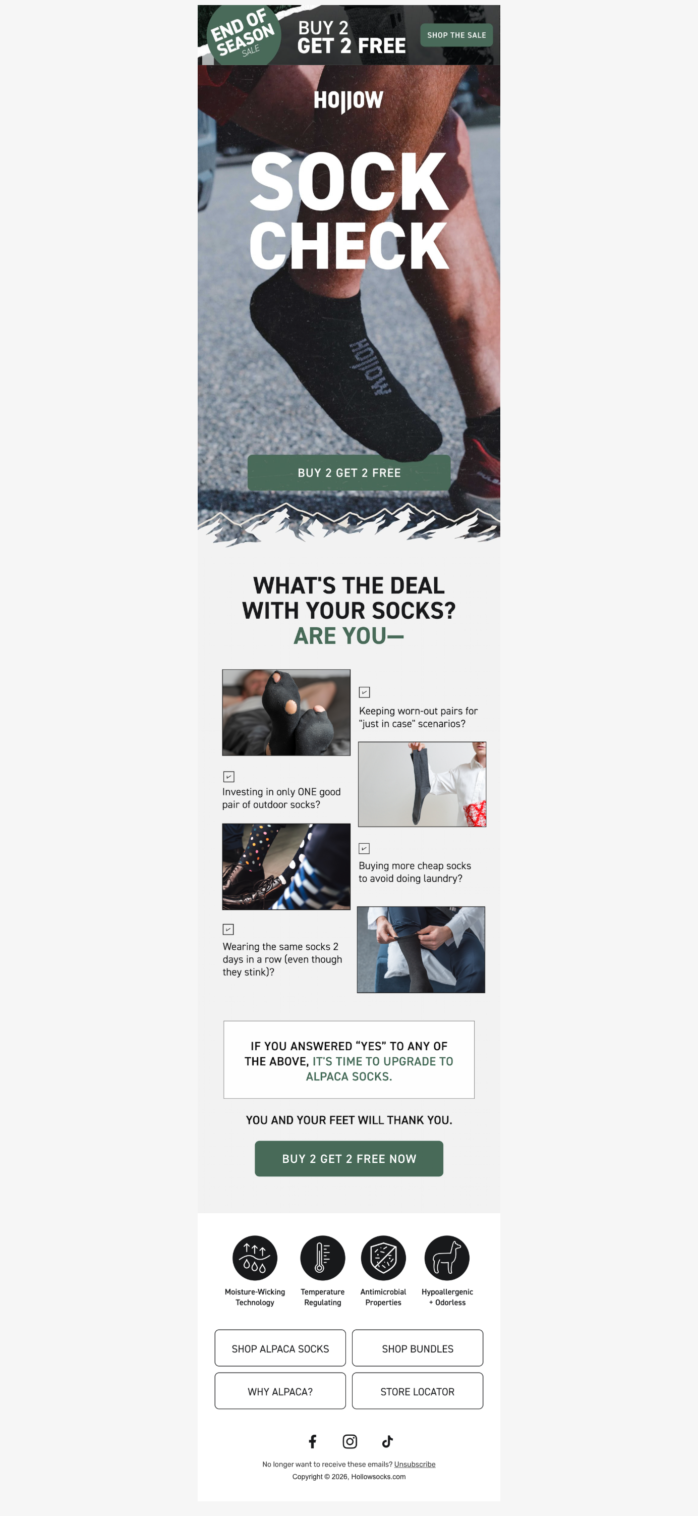 Are you avoiding buying better socks?