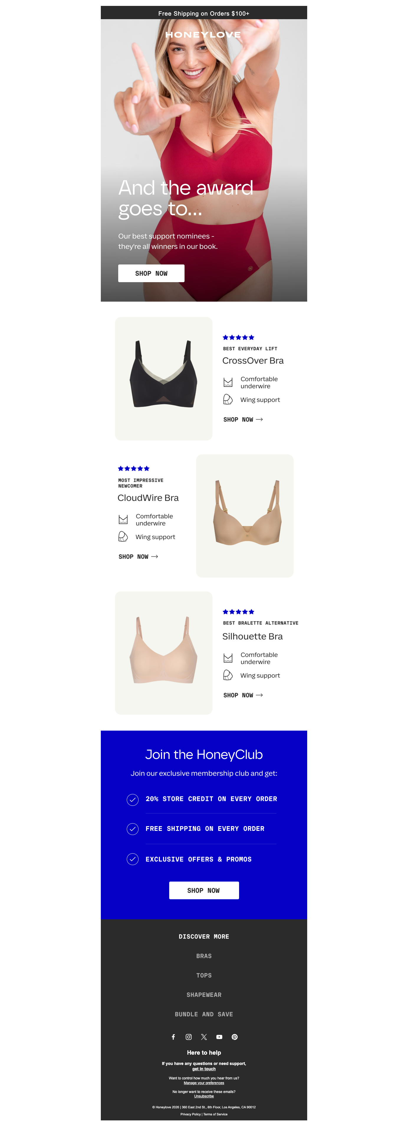 Our best support nominees