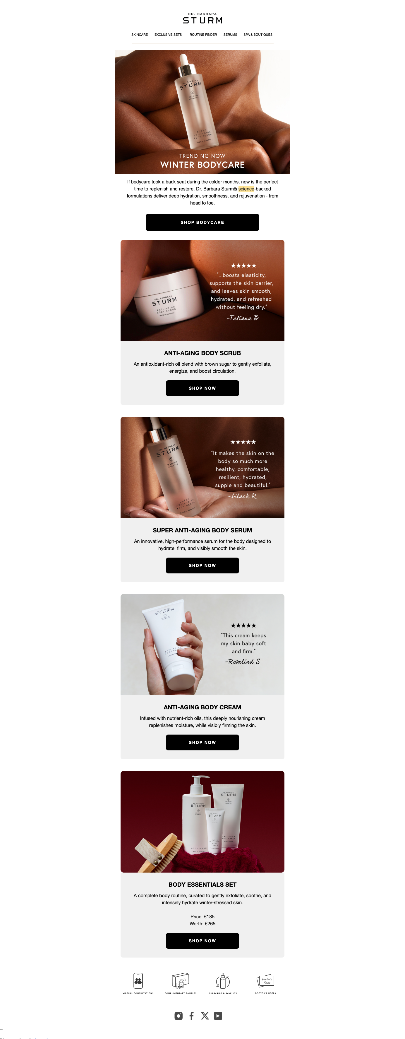 Trending Now: Winter Bodycare 