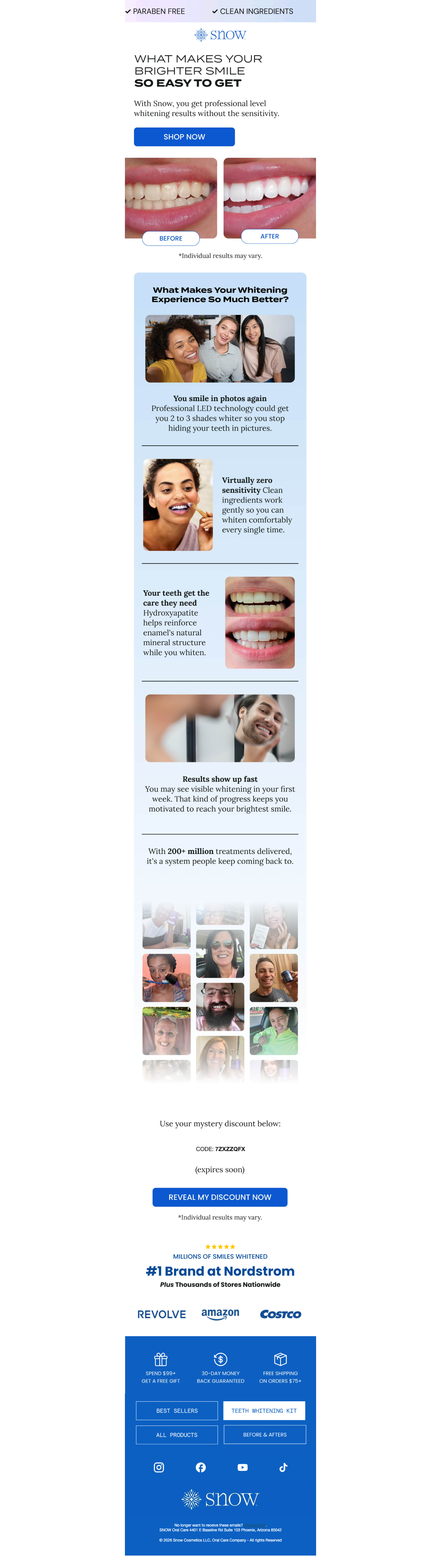 Why our whitening solutions work differently 