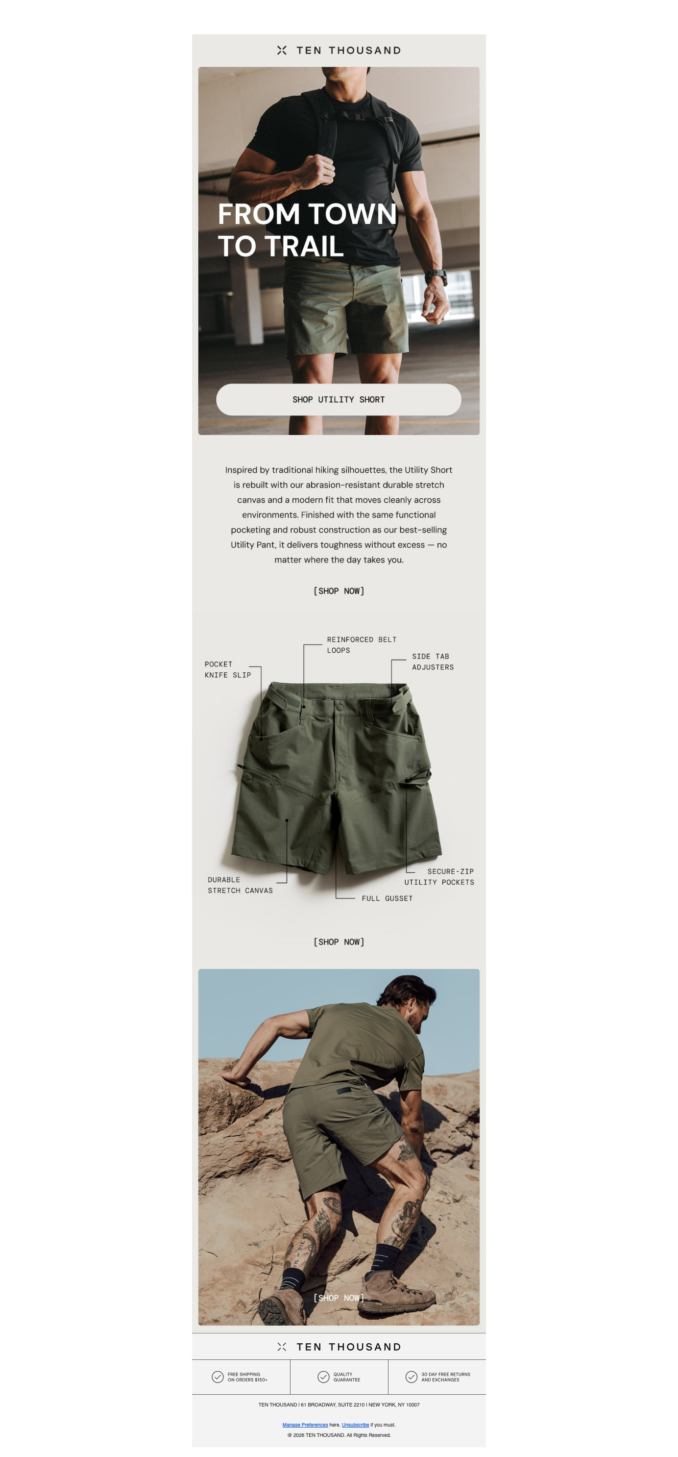 Not Your Average Hiking Short