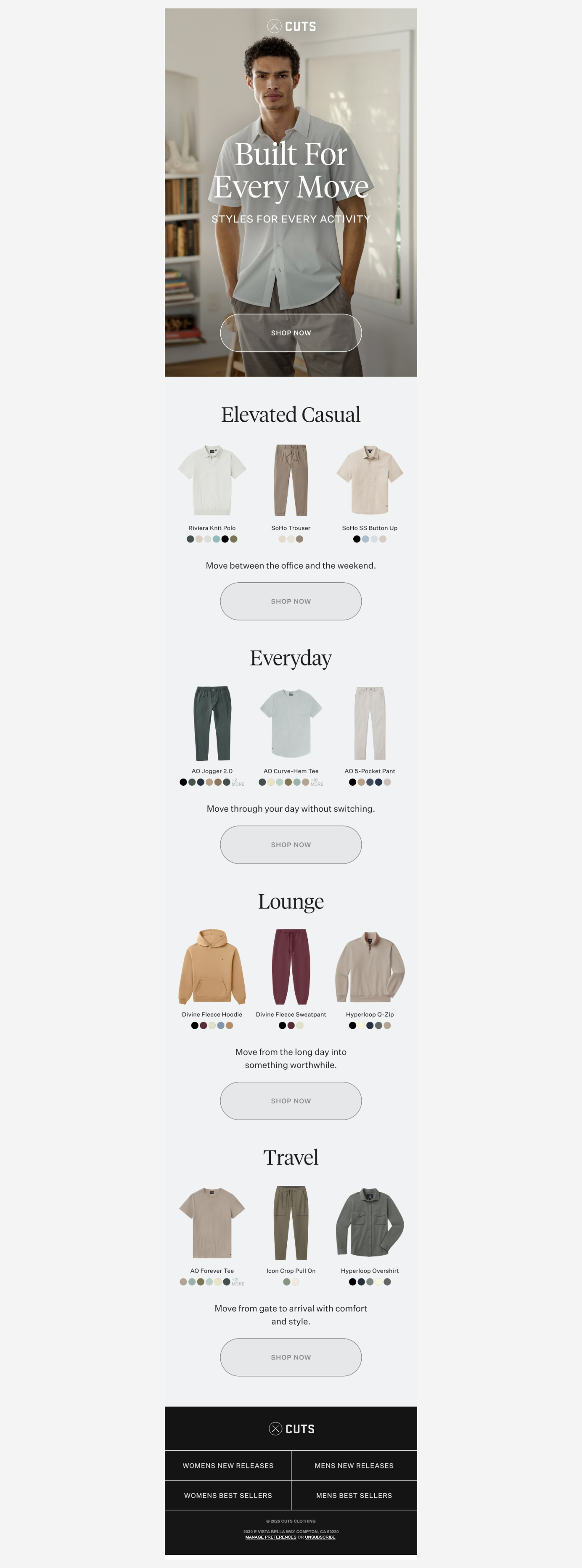 Built For Every Move