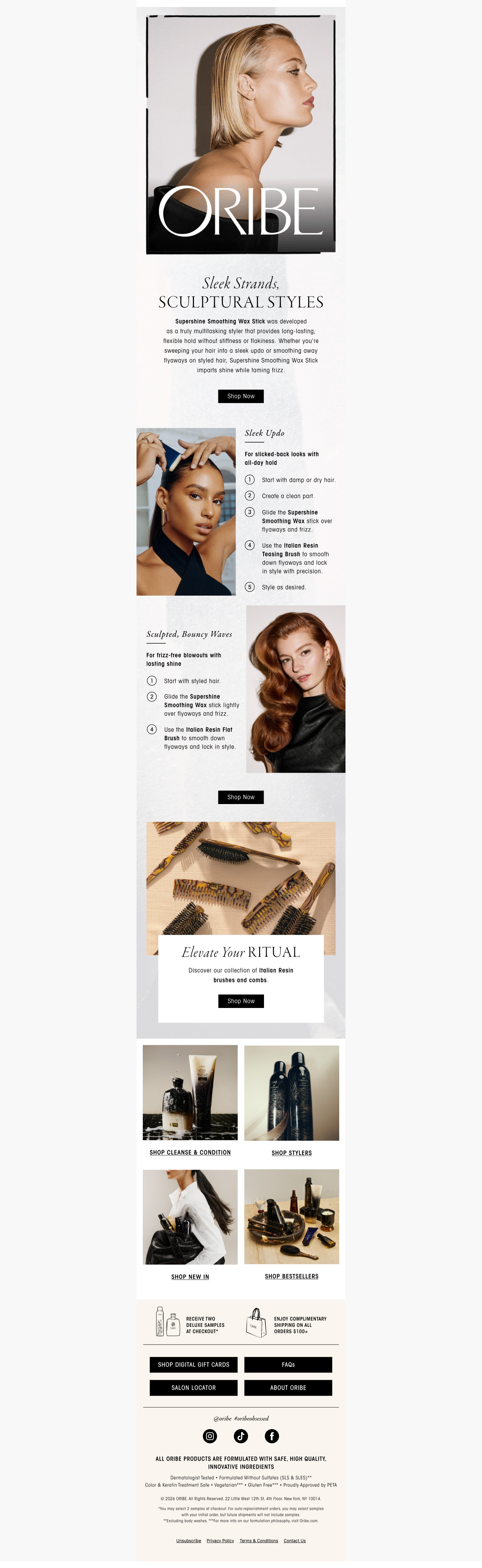 Sleek Strands, Sculptural Styles