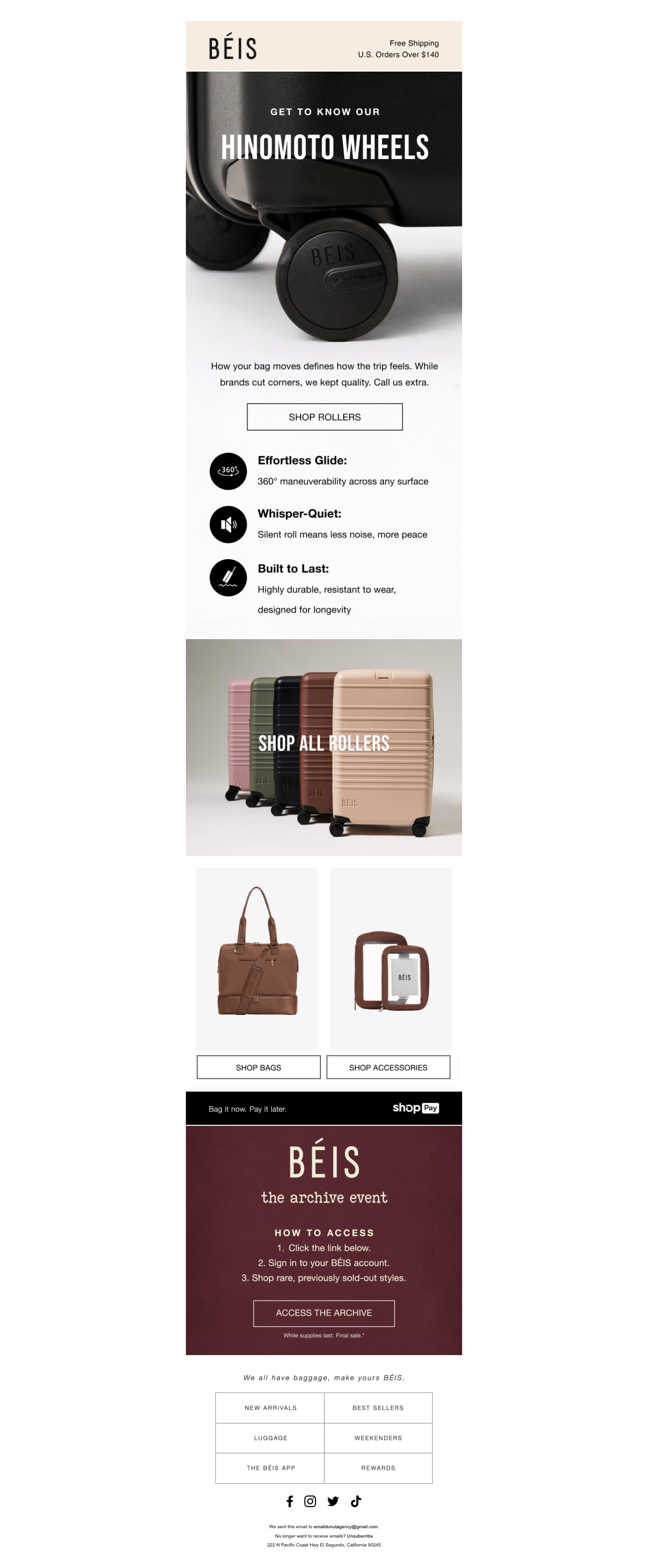 We didn’t reinvent the wheel