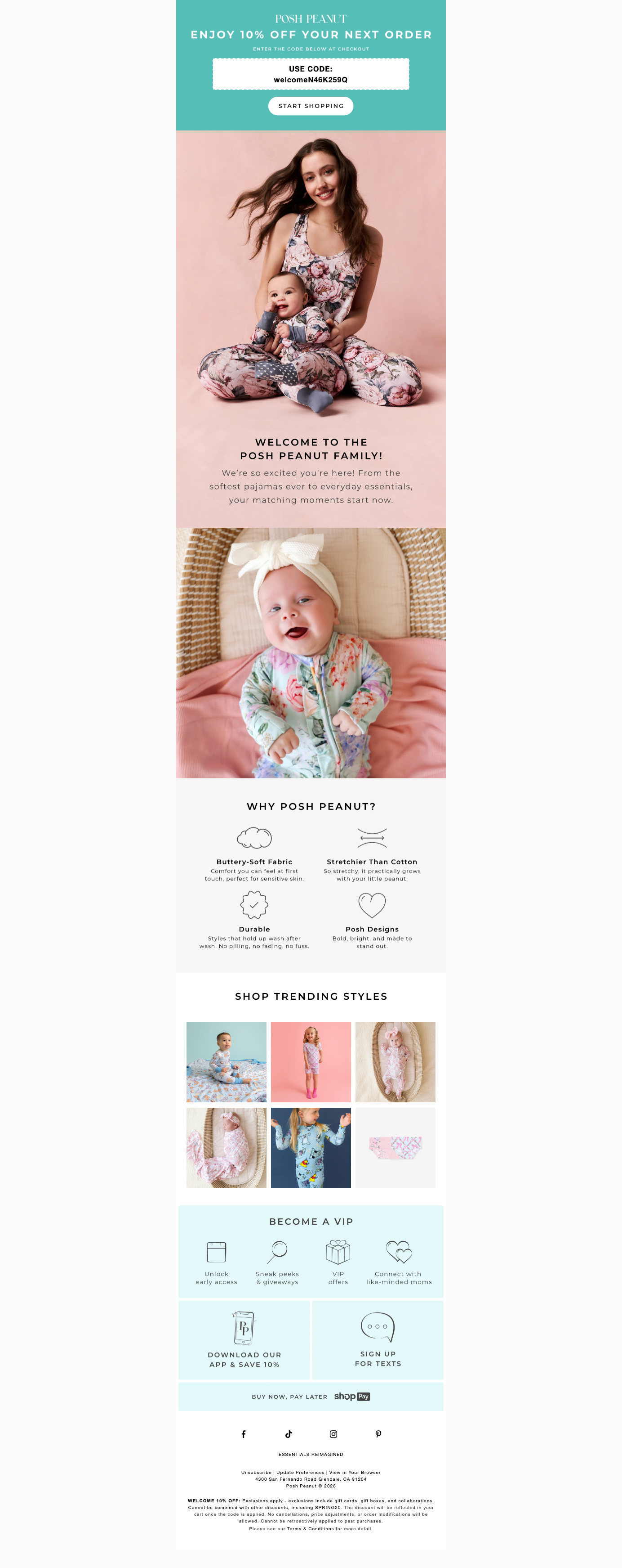 Welcome! 10% Off Inside 