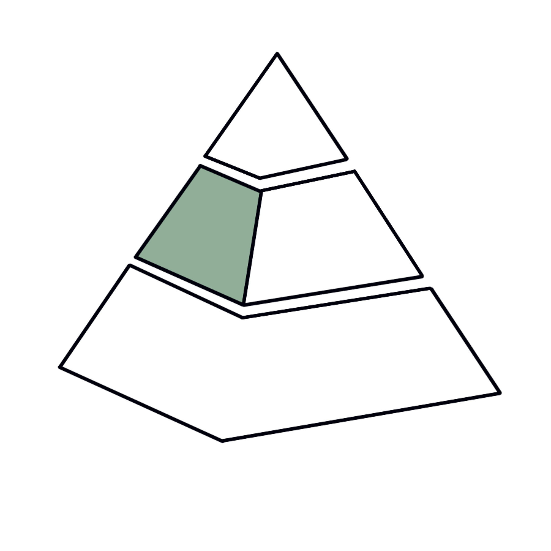 Pyramid icon