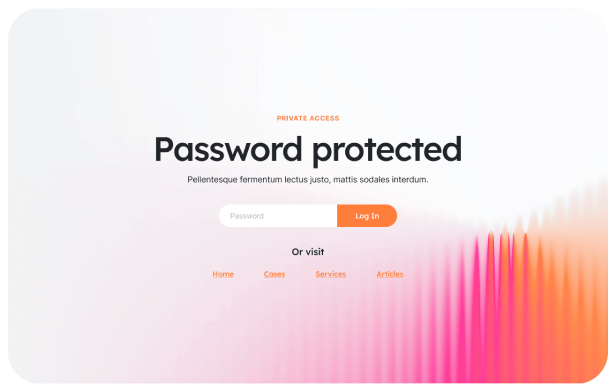 PraxisMX Webflow Template Screens