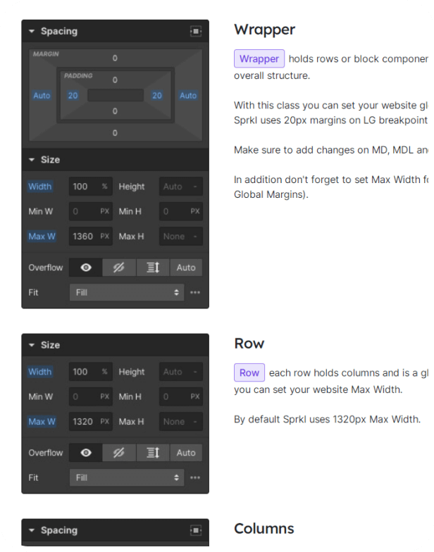 PraxisMX Webflow Template Screens