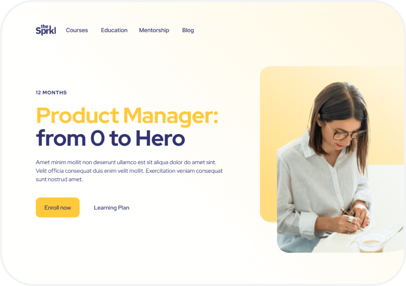 Image with example templates