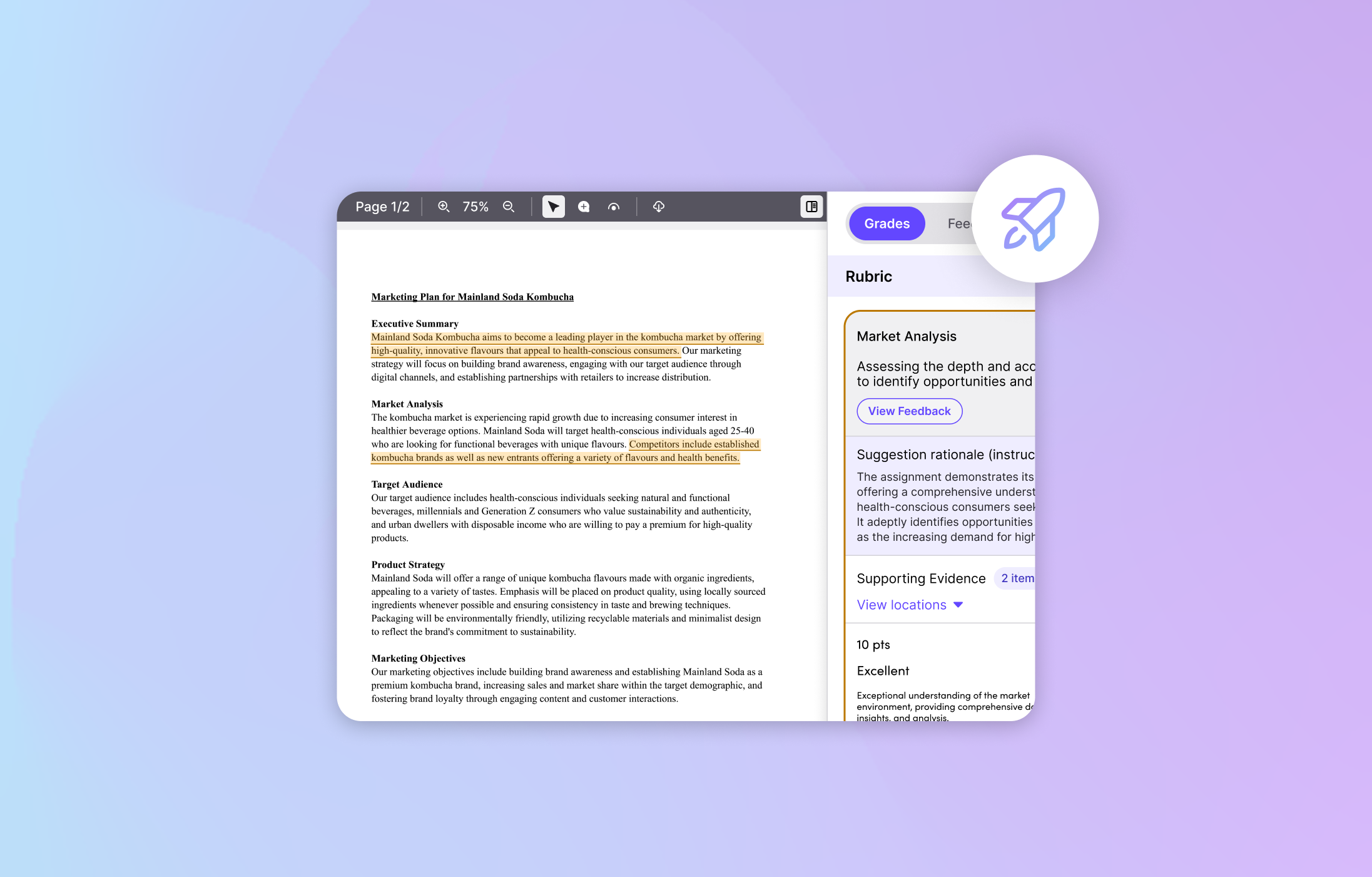Instructor selecting specific student grades to update in the LMS from TimelyGrader