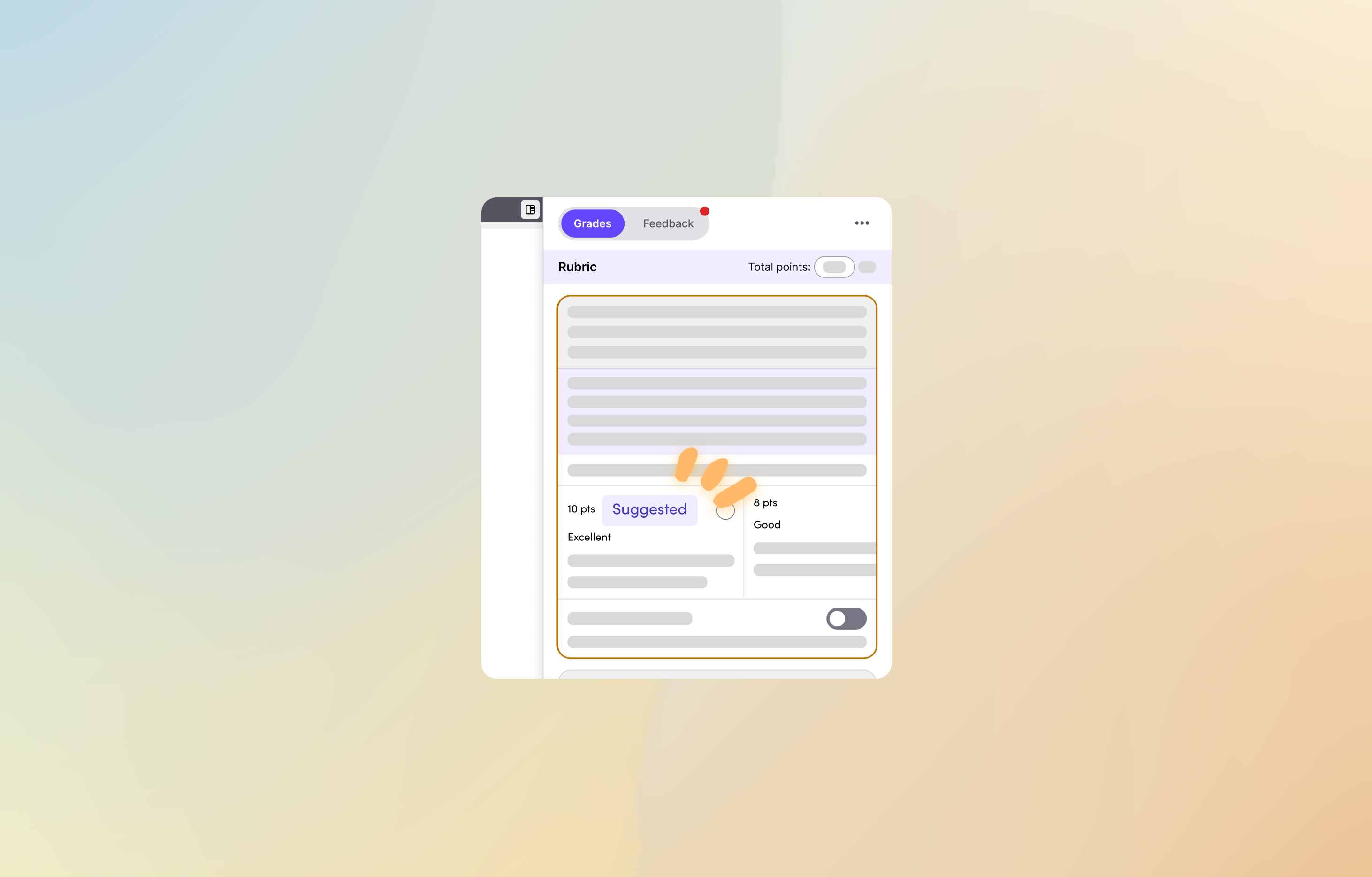 TimelyGrader admin settings for grading suggestion tags and Accept All controls