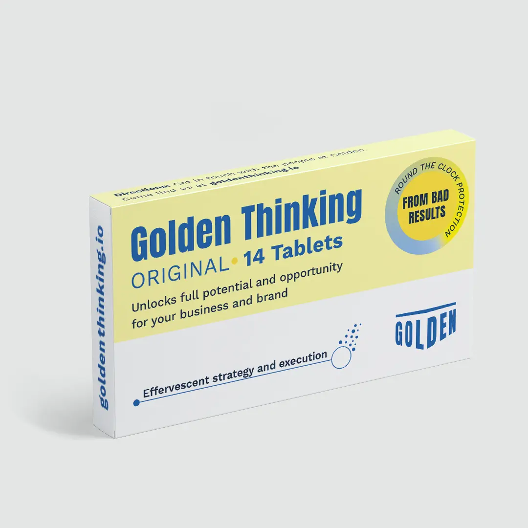 Golden Thinking - antidote for your marketing needs