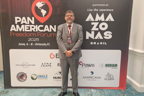 Faculdade Republicana marca presença no Pan-American Freedom Forum 2025
