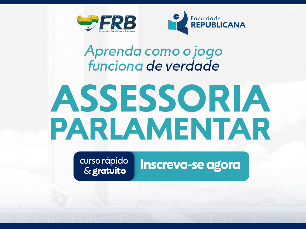 10/02: nova turma do curso gratuito de Assessoria Parlementar tem data definida