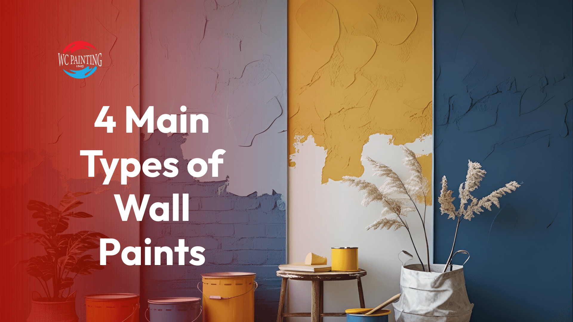 4 Main Types of Wall Paints