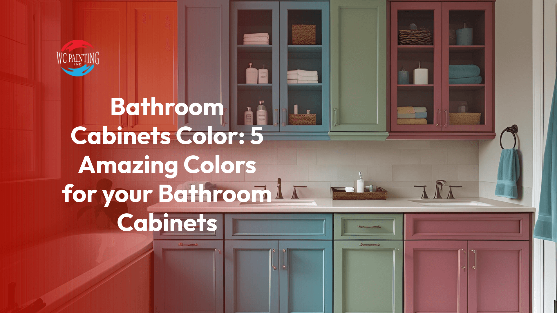 Bathroom Cabinets Color: 5 Amazing Colors for your Bathroom Cabinets