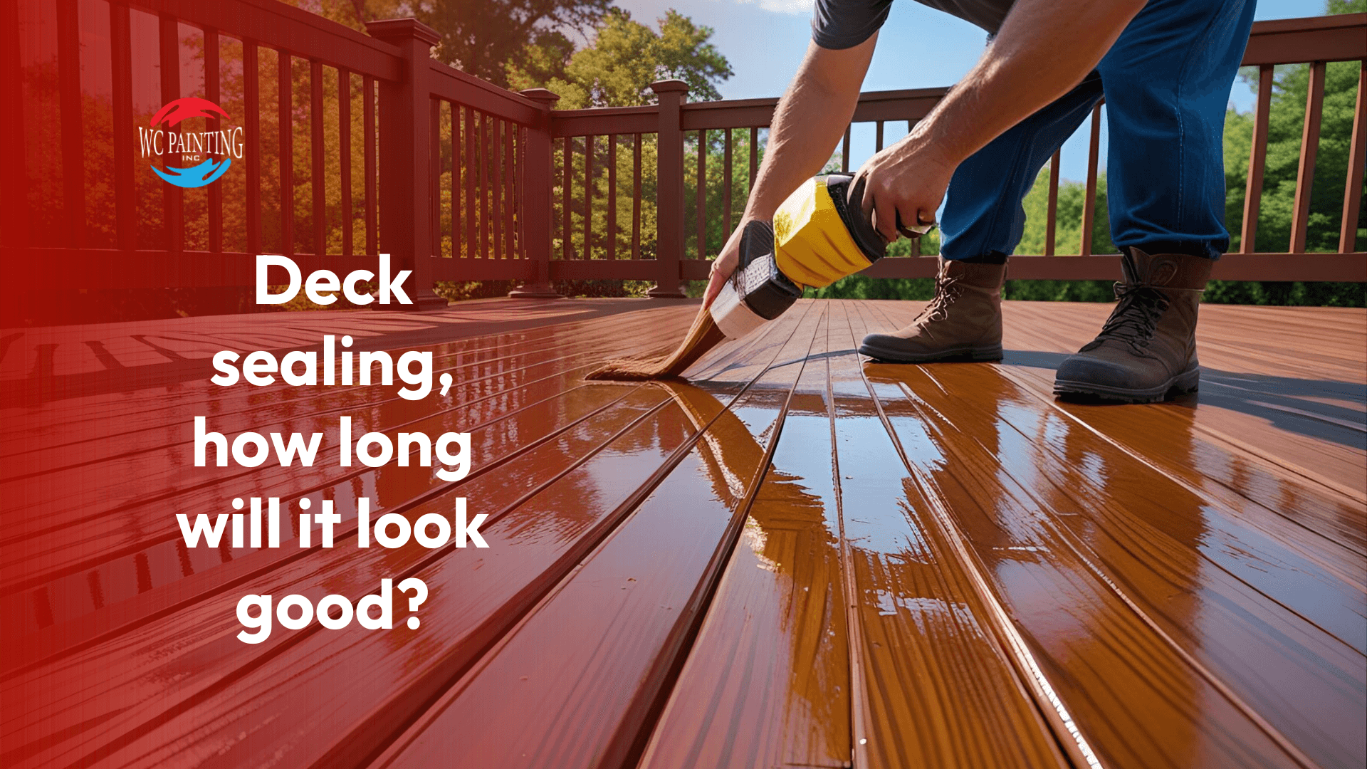 Deck sealing, how long will it look good?