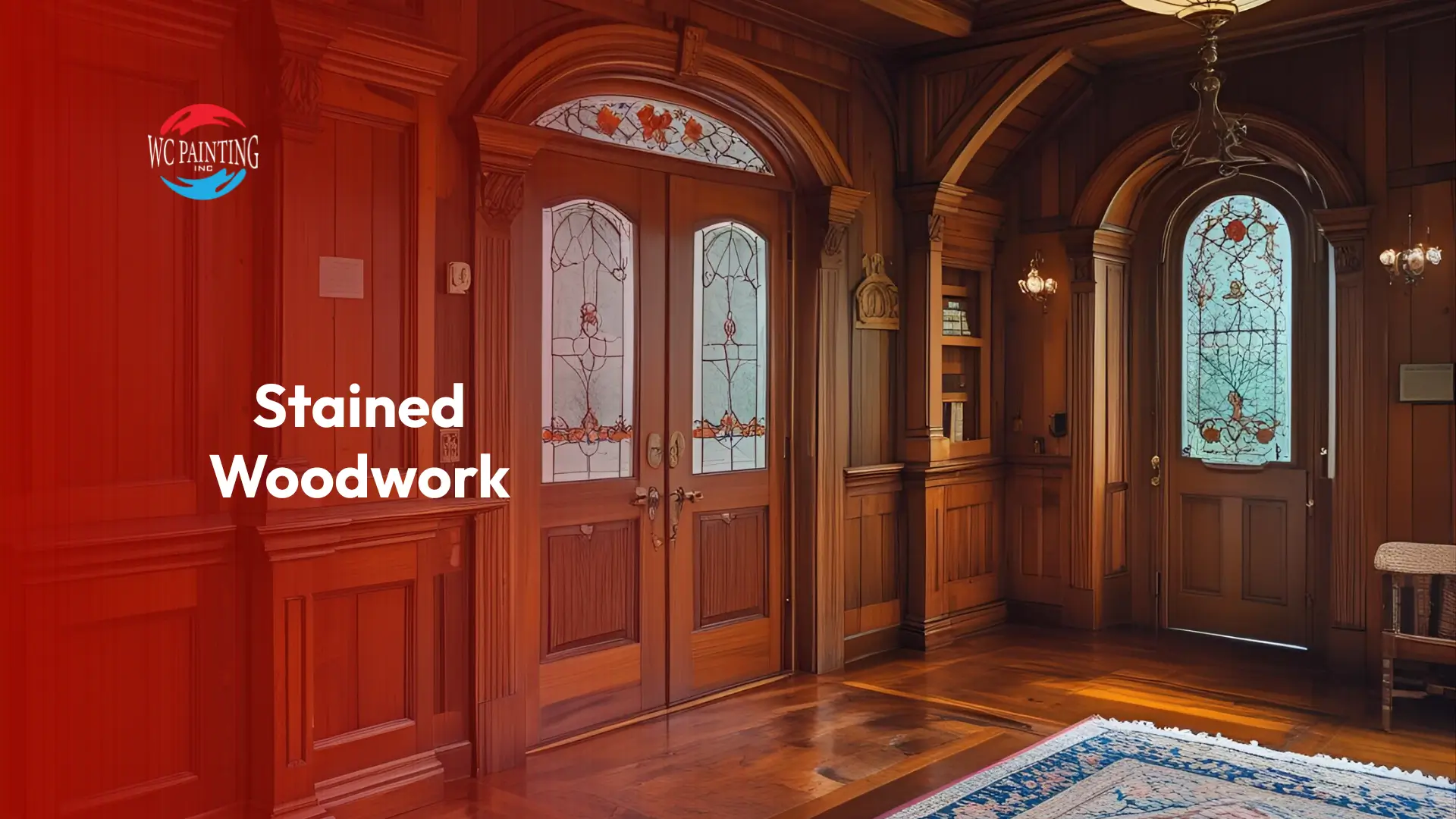 Stained Woodwork