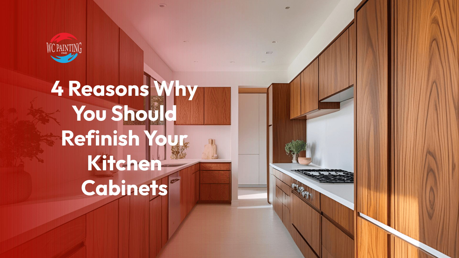 4 Reasons Why You Should Refinish Your Kitchen Cabinets