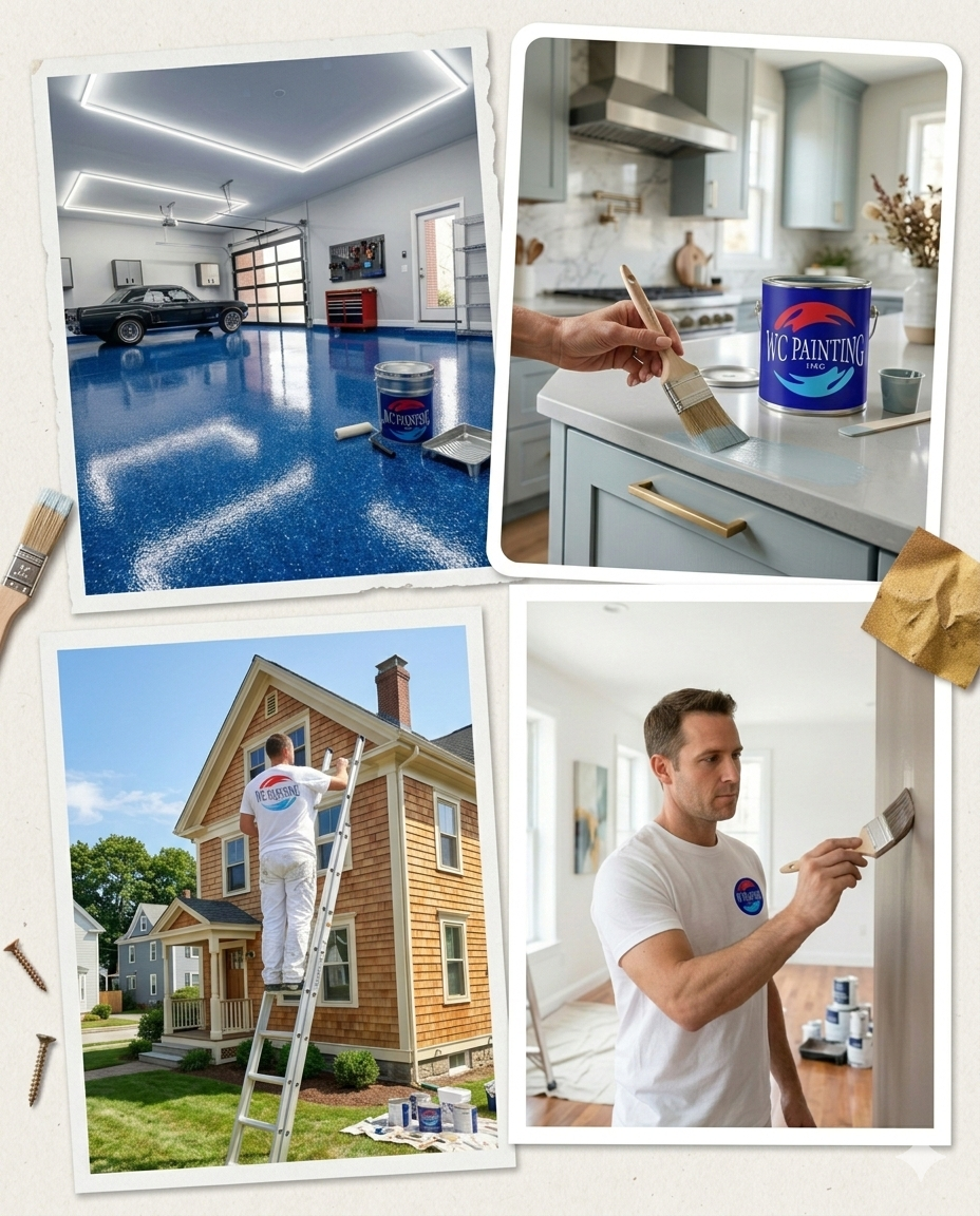 Types of Painting Services Offered in Worcester