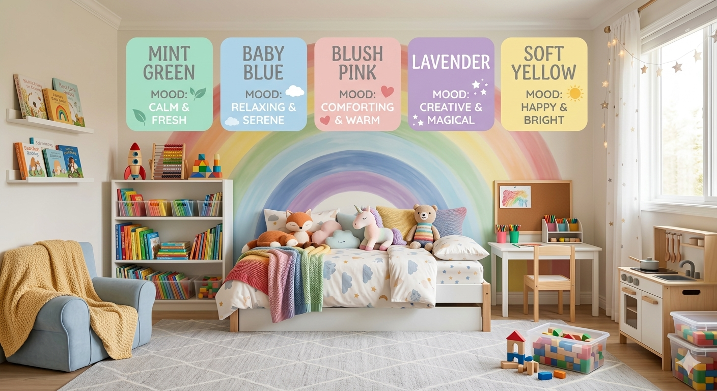 Pastel Colors – Calming and Serene