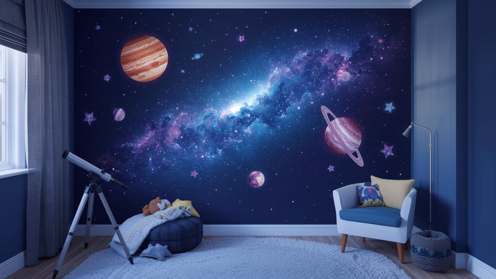 Space & Galaxy -Themed Walls – Inspire Imagination