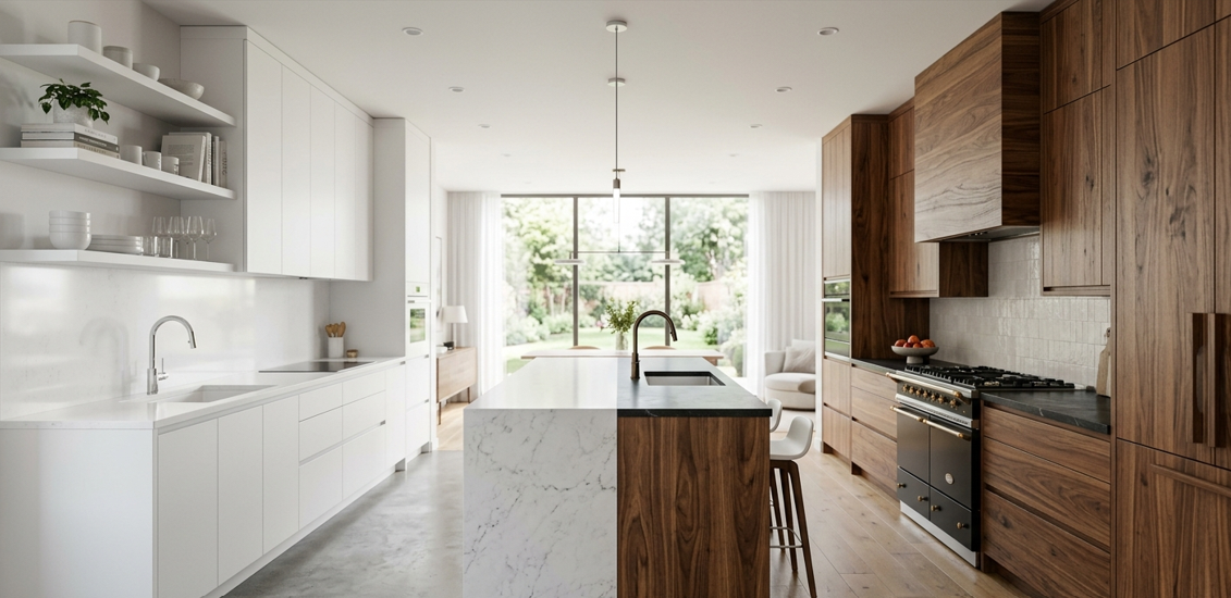 painting vs staining cabinets