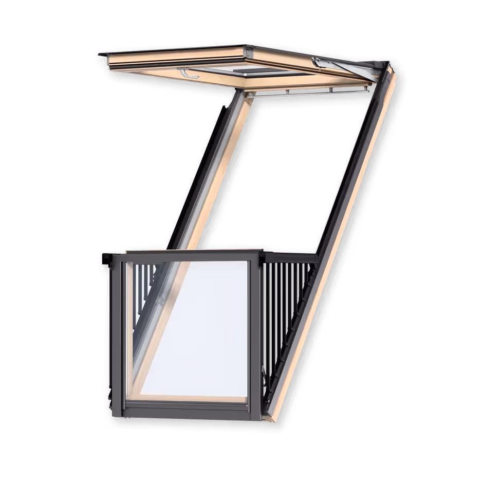 Вікно-балкон Velux Cabrio 