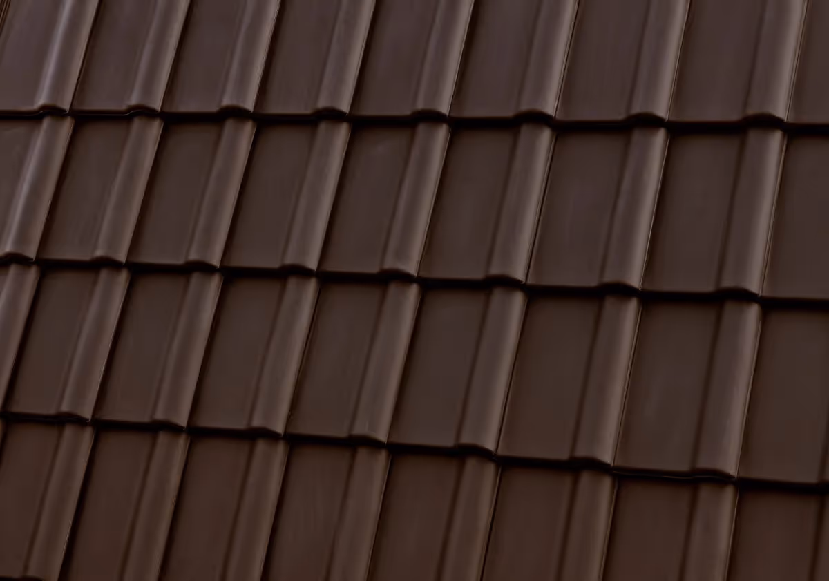 Керамічна черепиця Roben Piemont Коричнева