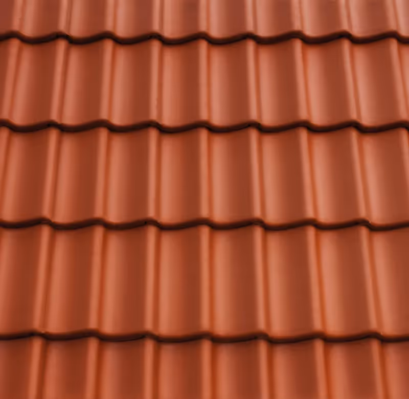 Цементно-піщана черепиця Creaton Goterborg Червона PLANAR