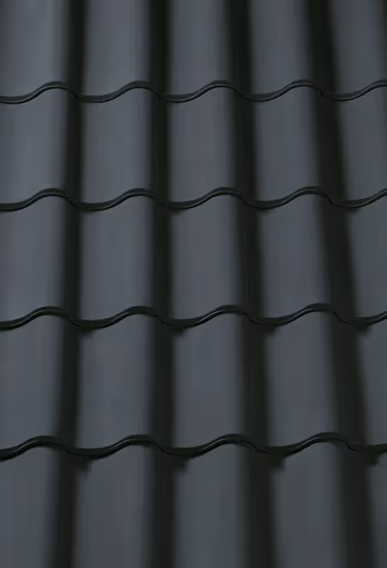 Керамічна Черепиця Creaton Sinfonie Чорна Матова Ангобована