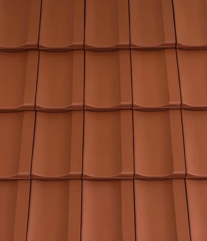 Керамічна Черепиця Creaton Cantus Мідна Ангобована 