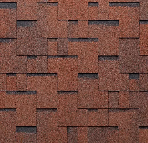 Бітумна черепиця Tegola Premium Gothik Tizian Red
