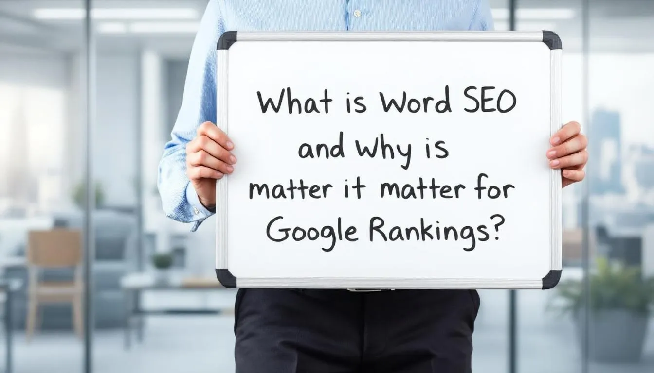 What Is Word SEO and Why Does It Matter for Google Rankings?