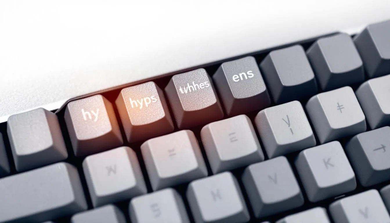 How do you use hyphens to separate words in a URL?