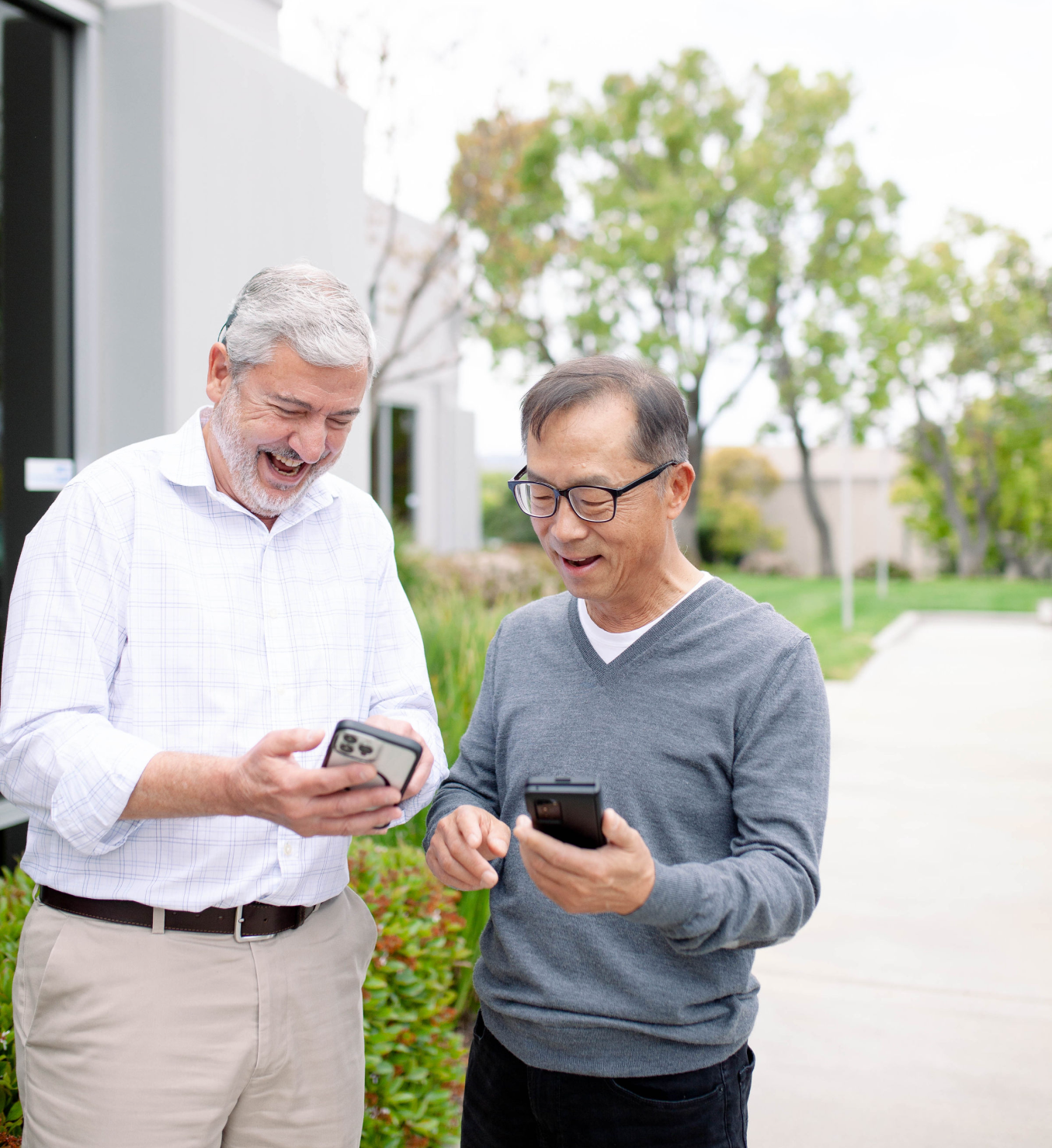 Joseph Lee, Founder and Co-CEO pictured with Joe Duarte, Co-CEO
