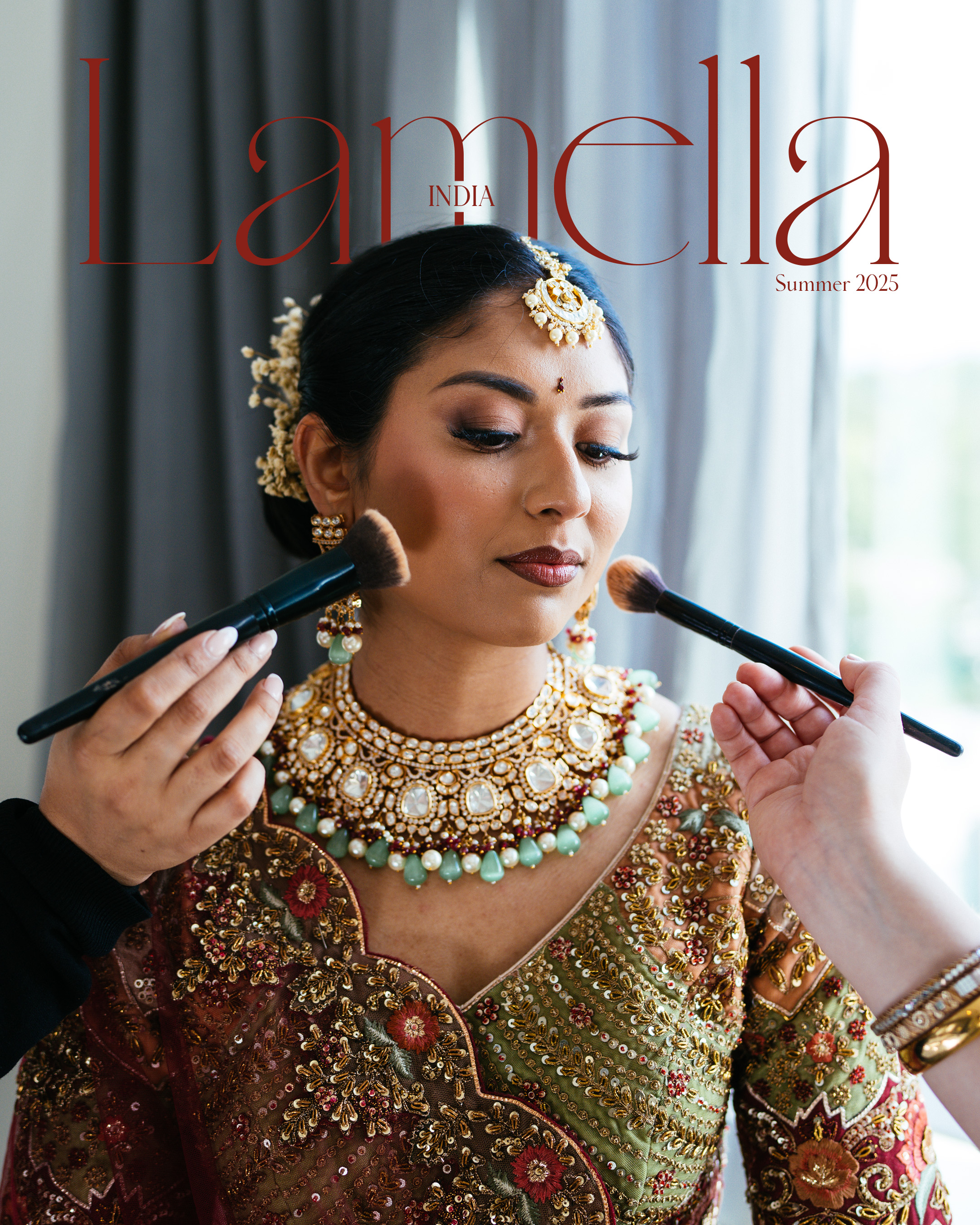 Yash & Ankira's Wedding at Sri Venkateswara Temple in Bridgewater, NJ photographed by Lamella Weddings. 