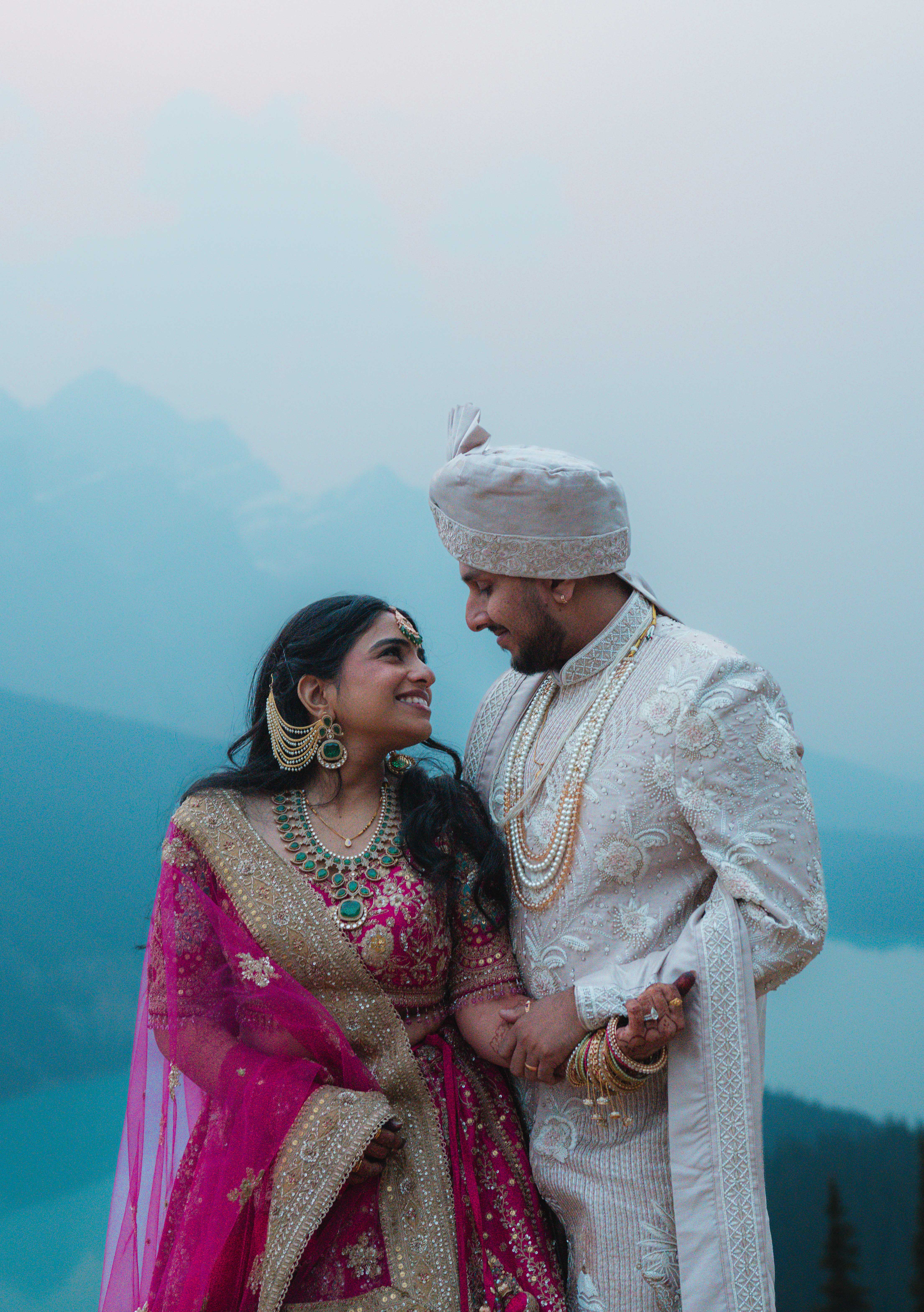 Krushna & Mihir's Gujarati Hindu Wedding in Calgary, Alberta photographed by Lamella Weddings.