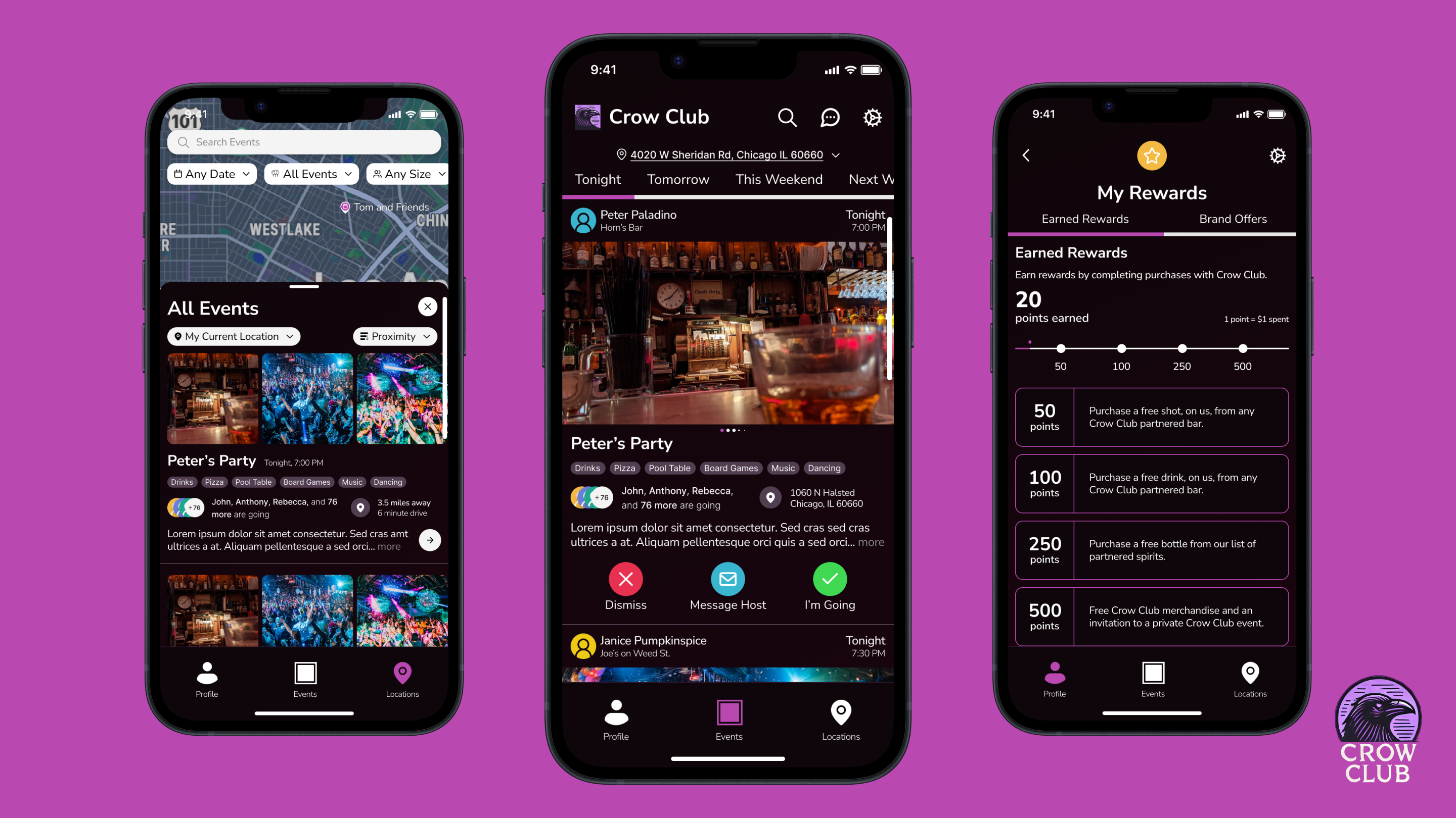 A picture of a streaming service design.