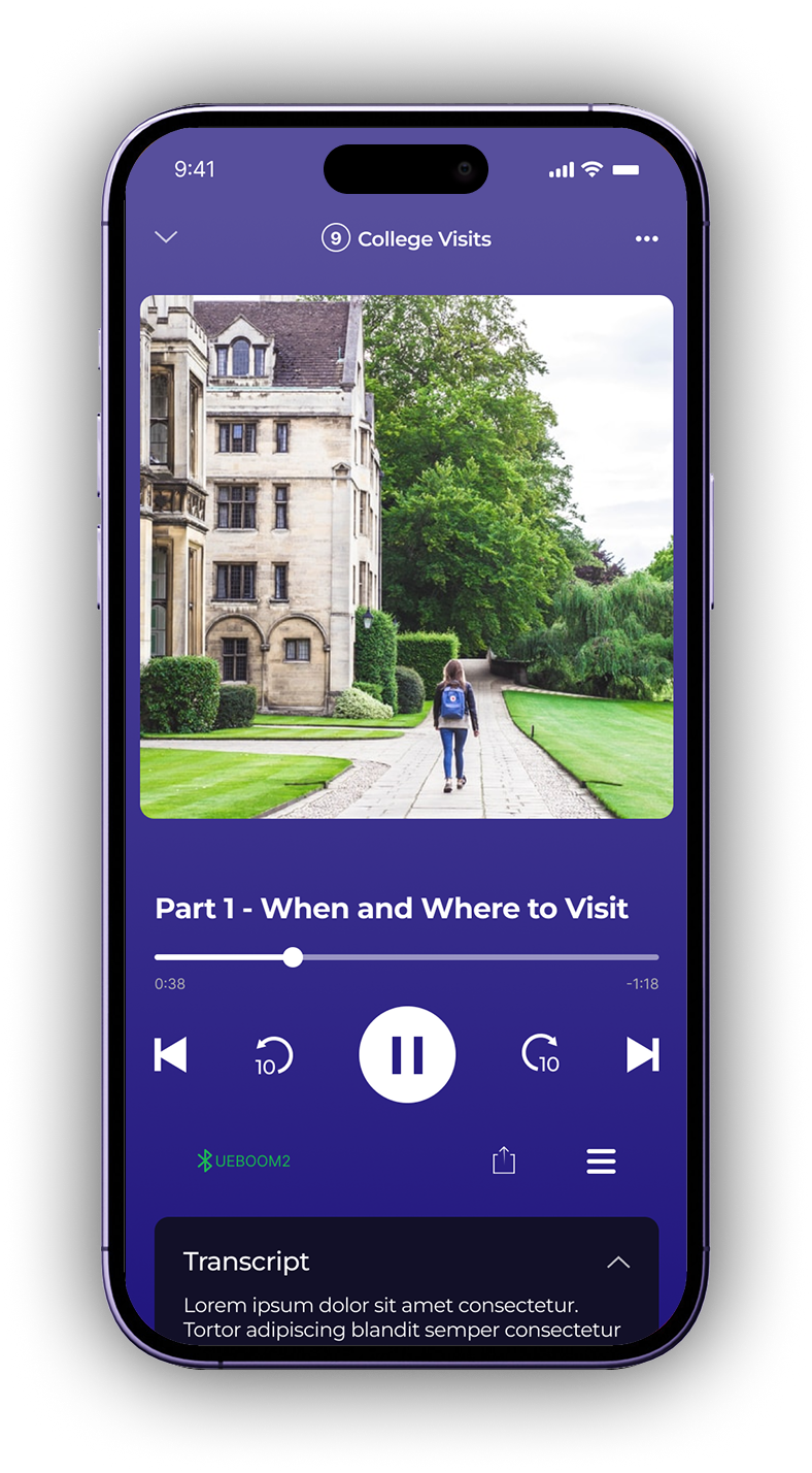 A mockup from the Hit Submit mobile prototype.