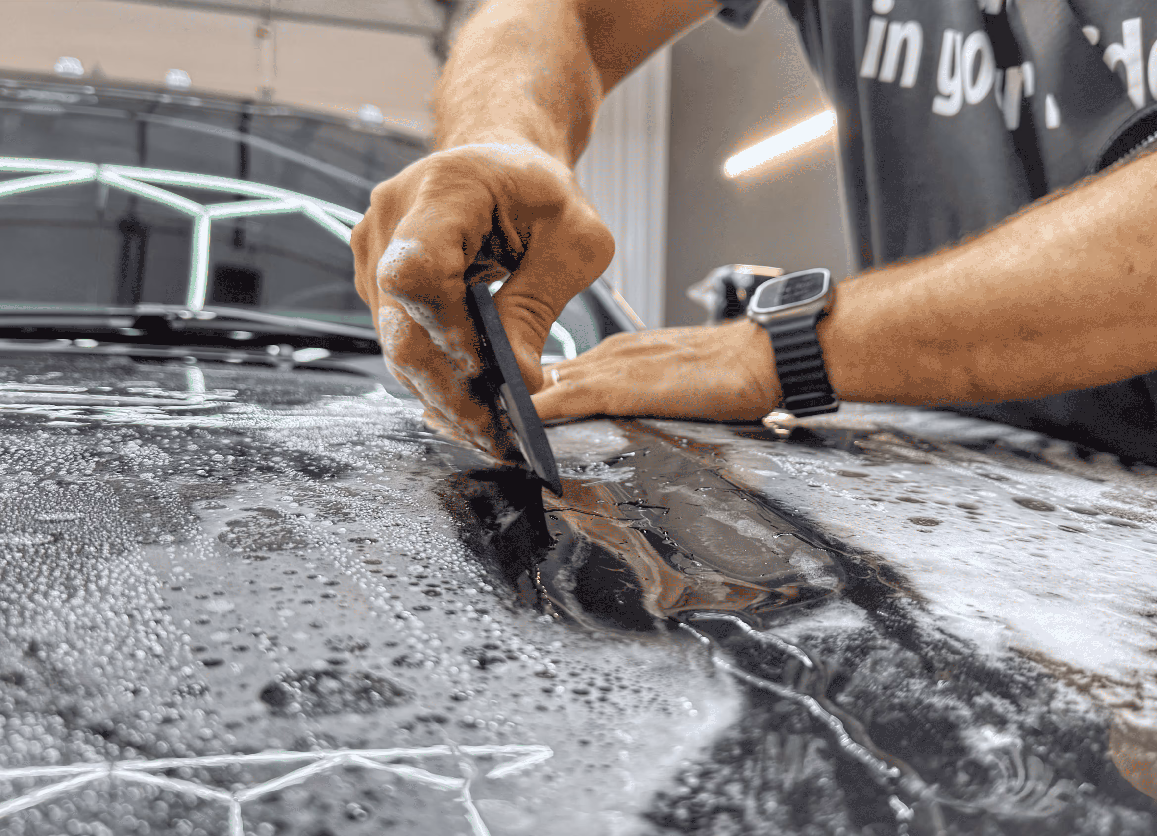 Paint Protection Film installation performed by Chattanooga Auto Film Pros