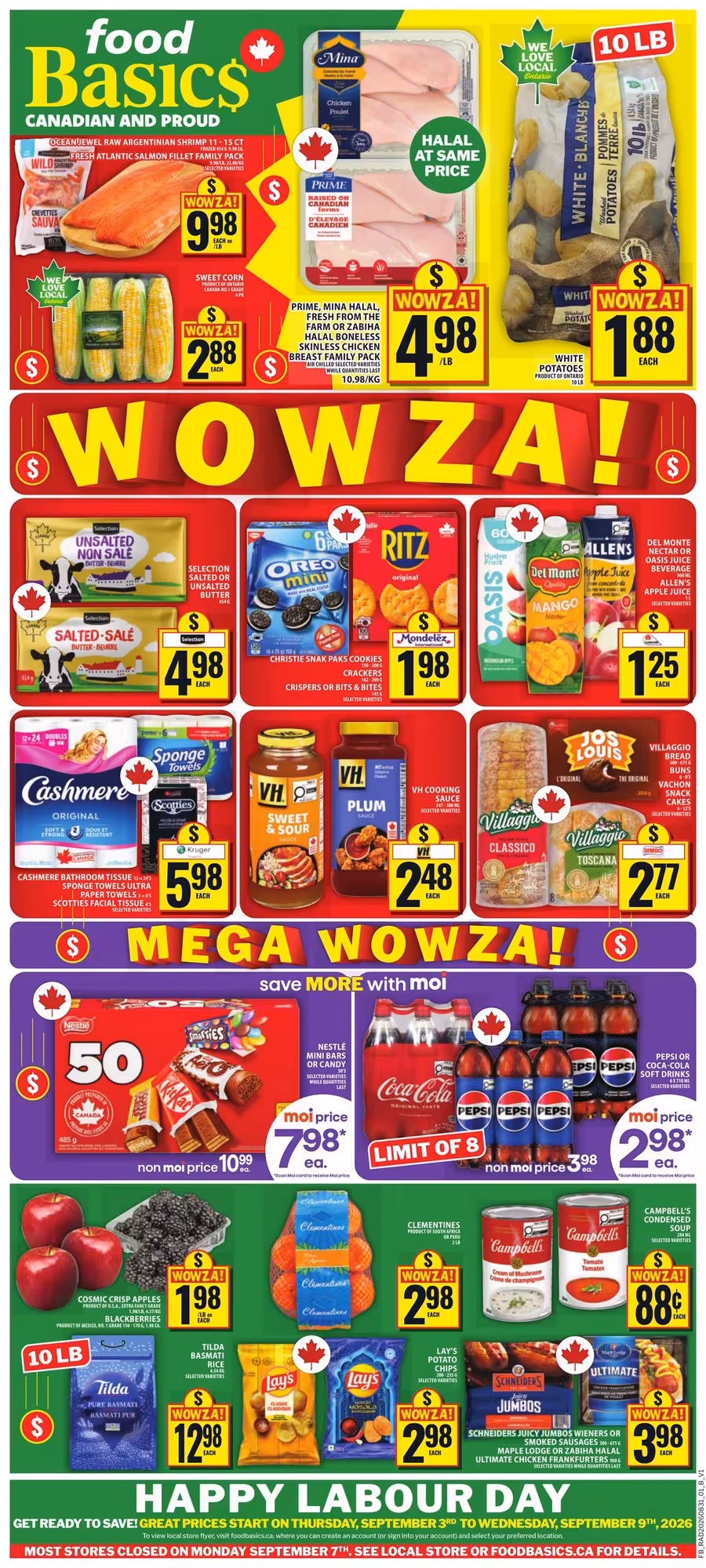 Food Basics flyer September 3 – September 9, 2026 - page 1 of 21