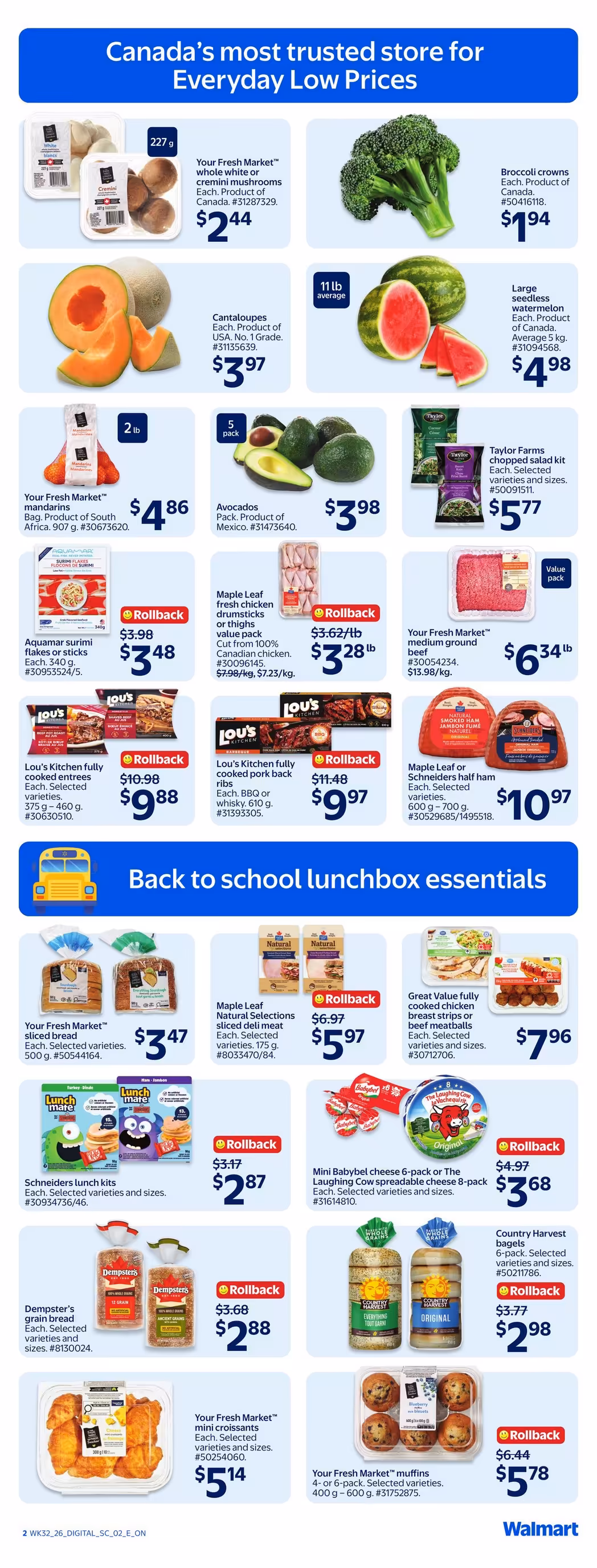 Walmart flyer September 3 – September 9, 2026 - page 6 of 39